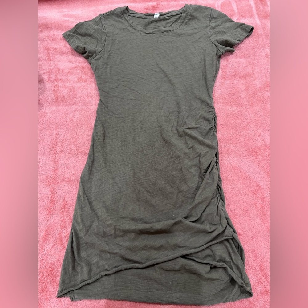 Mini T-shirt Dress (green)